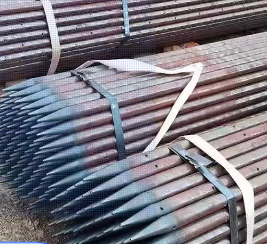 漳州超前小导管预埋钢管出尖打孔焊倒刺无缝焊管厂